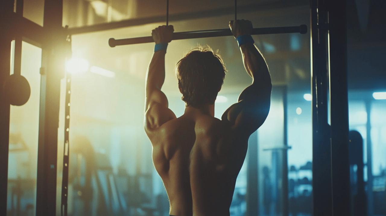 Musclez vos abdominaux a la barre de traction : techniques avancees pour un dos d’acier