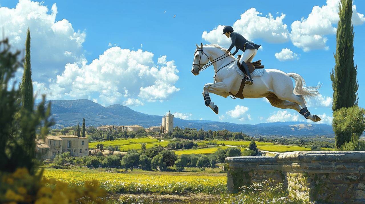 Le mental du cheval : cle de la reussite en saut d’obstacles
