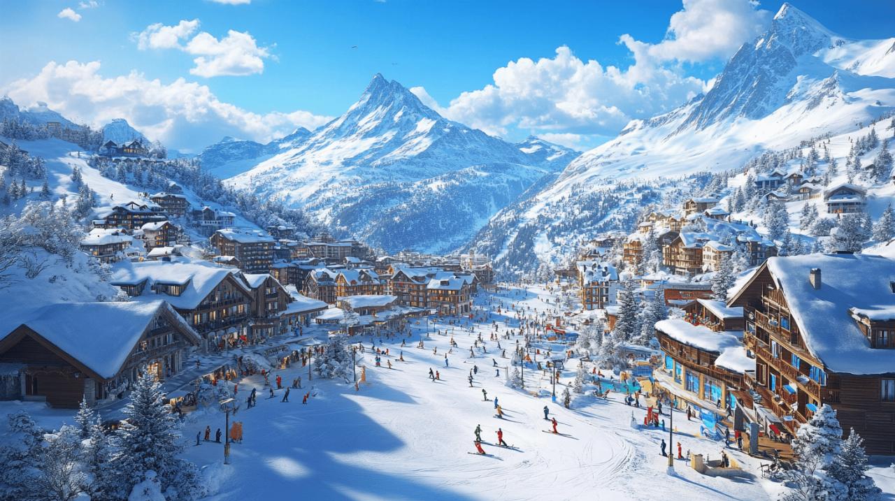 Guide des stations de ski suisses avec les plus beaux points de vue